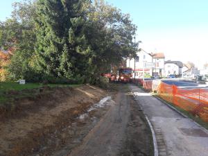 Gradnja kolesarske povezave bo končana prihodnji mesec. 